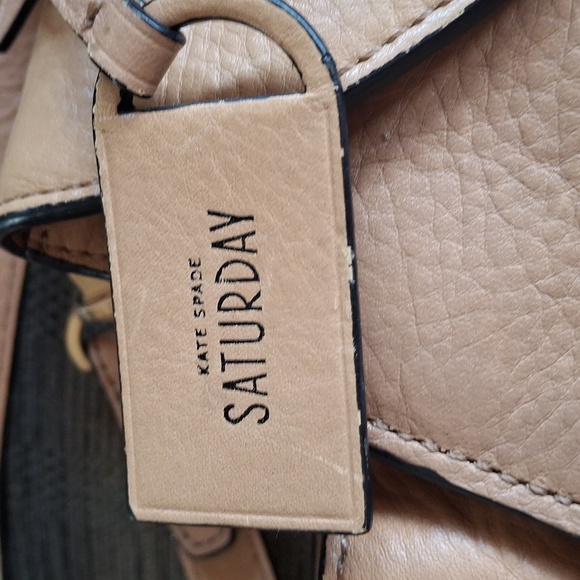 Kate Spade Saturday  Tan Leather Satchel - Picture 3 of 15